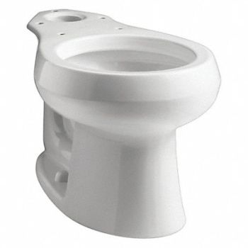 KOHLER Toilet Bowl Round Floor Gravity Tank, 45NC64