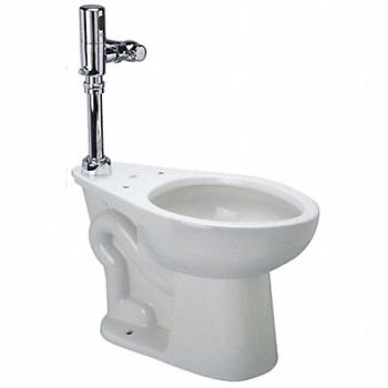 ZURN Flush Valve Toilet 10 or 12 Rough-In, 45ND33