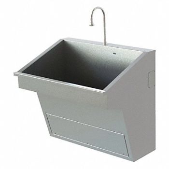 SCRUB-WARE Scrub Sink Rect 15-1/4inx33inx14-3/8in, 45ND44