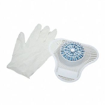 ABILITY ONE UrinalScreenKit Triangle Whte 2.5oz PK12, 45NG39