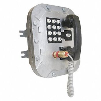 HUBBELL GAI-TRONICS Telephone Analog Gray Auxiliary Output, 45NP08