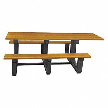 ULTRASITE ADA Picnic Table Cedar 90 in W, 45NR16