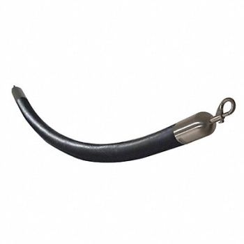 VISIONTRON Barrier Rope Black 6 ft., 45NT88