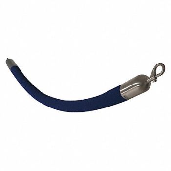 VISIONTRON Barrier Rope Velour Blue 6 ft., 45NT89