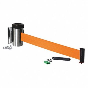 VISIONTRON Retractable Belt Barrier 10 ft, 45NT98