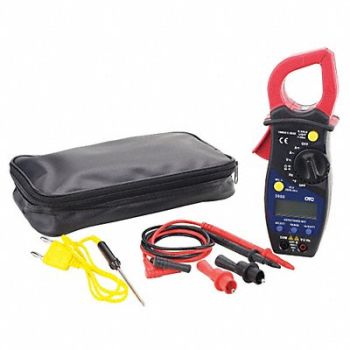 OTC Clamp Meter Kit 1-17/64 in Jaw Digital, 45NU74