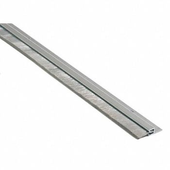 NATIONAL GUARD Door Sweep 4 ft A. Aluminum Nylon Brush, 45NW13