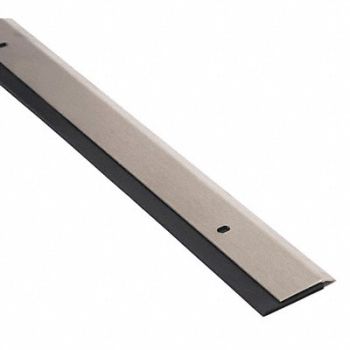 NATIONAL GUARD Door Sweep 4 ft S. Steel Neoprene, 45NW15