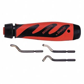 SHAVIV Deburring Tool Set Plastic Hi Speed Stl., 45NX72