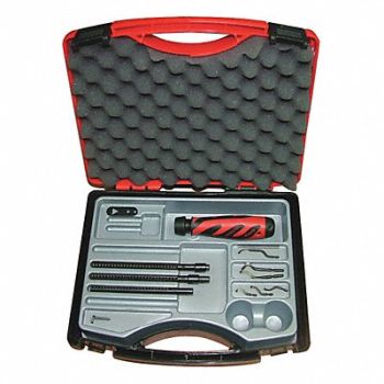 SHAVIV Deburring Tool Set Plastic Hi Speed Stl., 45NX88