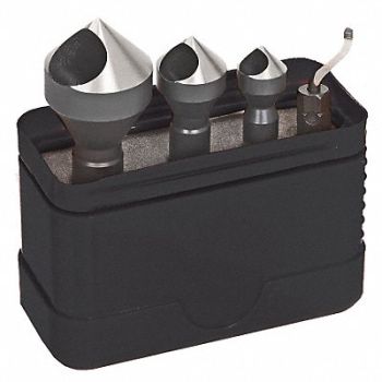 SHAVIV Deburring Tool Set High Speed Steel, 45NX94