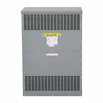 SQUARE D Three Phase Transformer 225kVA 480VAC, 45NZ34