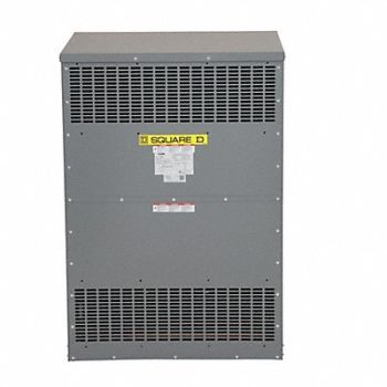 SQUARE D Three Phase Transformer 300kVA 480VAC, 45NZ42