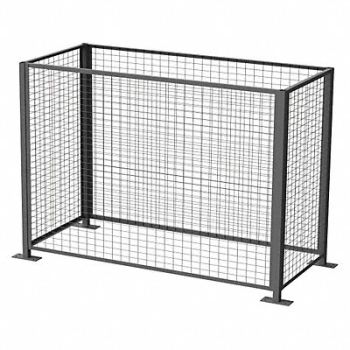 MORSE Drum Safety Enclosure BE Steel Gray, 45PC75