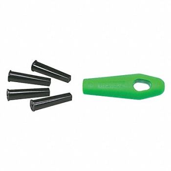 NICHOLSON File Handle Interchangeable Plastic, 45PC79