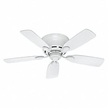 HUNTER Decratve Ceiling Fan 42 Blde Dia 3 Spds, 45PD92