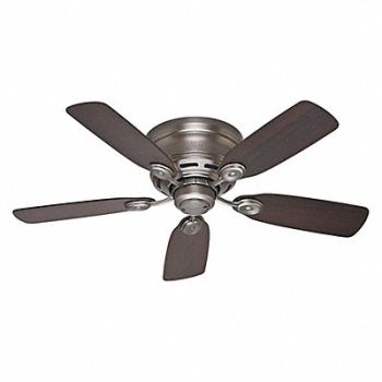 HUNTER Decratve Ceiling Fan 42 Blde Dia 3 Spds, 45PD93