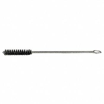 WESTWARD Single Spiral Tube Brush 3/16 Dia PK10, 45PE81