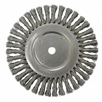WESTWARD Wire Wheel Brush Max RPM 6000 1/2 in W, 45PE94