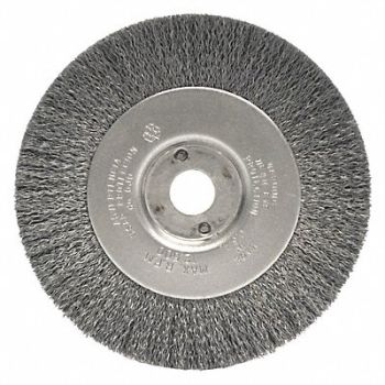 WESTWARD Wire Wheel Brush Max RPM 12 500 1/2in W, 45PF08