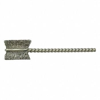 WESTWARD Burrite Tube Brush SS PK10, 45PF15