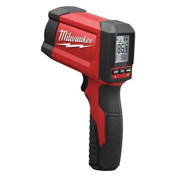 MILWAUKEE IR Therm 1 @ 12 -22 to 1022 Deg F, 45PF92