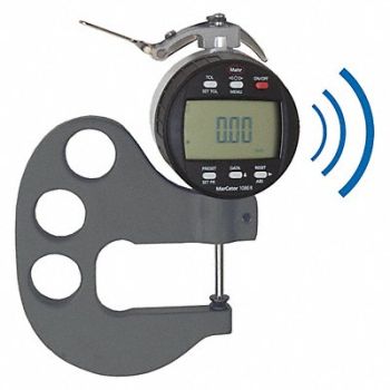 MAHR Digital Thickness Gauge Acc 0.002 in, 45PG02