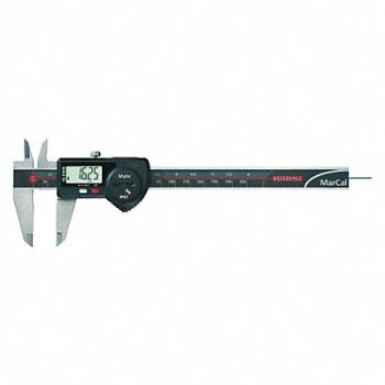 MAHR Digital Caliper 0.001 in.Res 150mm Range, 45PG29