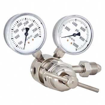 SMITH EQUIPMENT MILLER Ar/He/N High Pres Gas Regtr, 45PW95