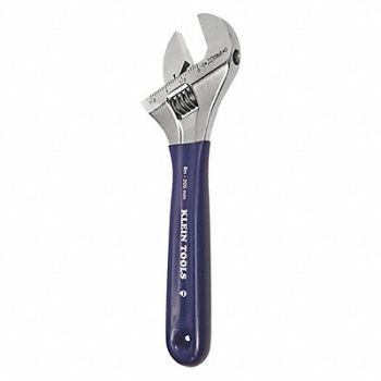 KLEIN TOOLS Adj. Wrench Plastic Natural 8, 45PZ58