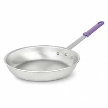 VOLLRATH Fry Pan Silver 2-1/4 in Inside D, 45RJ70
