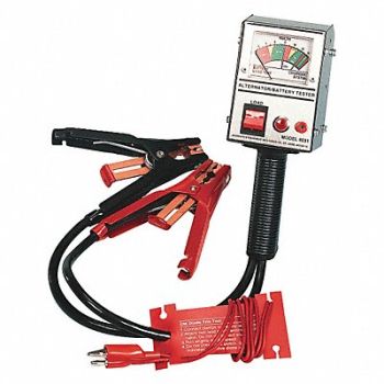 ASSOCIATED EQUIP Battery Tester Analog 6 to 12V 125A, 45RK07