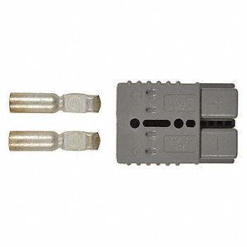 ASSOCIATED EQUIP Lexan Plug Gray Plug-In, 45RK29