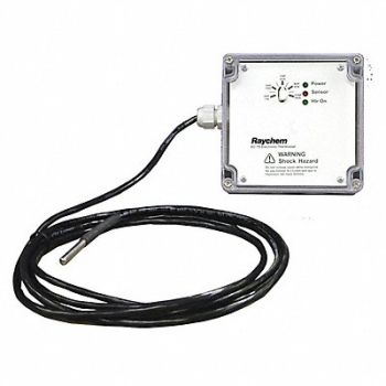 RAYCHEM Line Volt Electronic Tstat 100 to 277VAC, 45RK49