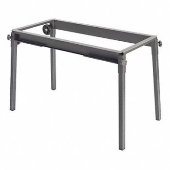 HUSQVARNA Table Saw Stand Steel 44 in L 10 in, 45RM30