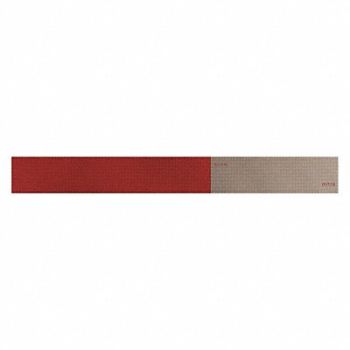 ORALITE Reflective Tape Red/White 18 in.L 2 in.W, 45TT03