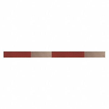 ORALITE Reflective Tape Red/White 36 in.L 2 in.W, 45TT07