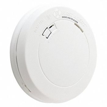 FIRST ALERT CO2 and Smoke Alarm 3V Lithium, 45TT70