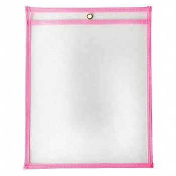 GRAINGER APPROVED Shop Ticket Holder Pink 10 in W PK15, 45TU83