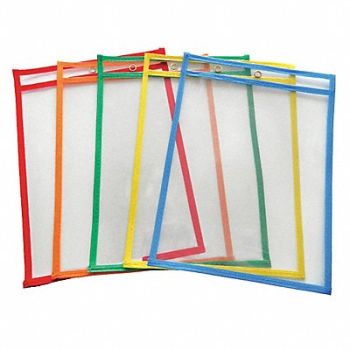 GRAINGER APPROVED Shop Ticket Holder Assorted 10 in H PK10, 45TU86