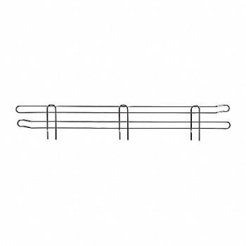 QUANTUM STORAGE SYSTEMS Ledge 1/32inx4inx18in StnlStl PK2, 45TW23