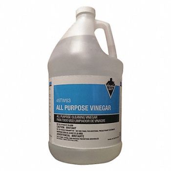 TOUGH GUY Cleaning Vinegar 1 gal Jug PK4, 45TW63