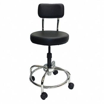 SHOPSOL Stool Yes Backrest 22 to 26 Seat H, 45TX10
