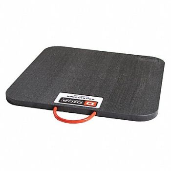 SAFETY TECH OUTRIGGER PAD Crane Pad UHMW HDPE 24 in L 1 in Thick, 45TX98
