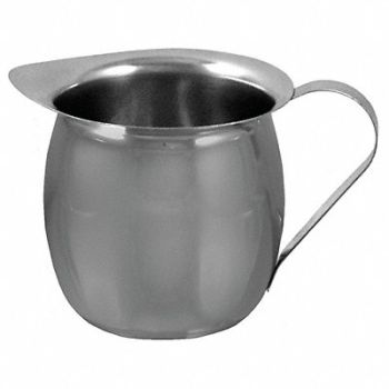 ITI Bell Creamer 12 oz Silver Pk12, 45U746