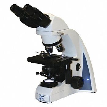 LW SCIENTIFIC Binocular Microscope 6-7/64 in W LED, 45UA27