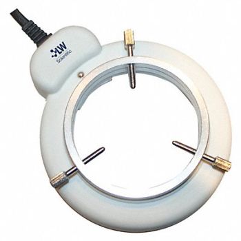 LW SCIENTIFIC Fluorescent Ring Light Thumbscrew, 45UA87