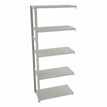 TENNSCO Boltless Shelving 18x90x36in AdOn, 45UW26