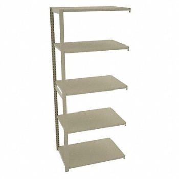 TENNSCO Boltless Shelving 24x90x36in AdOn, 45UW58