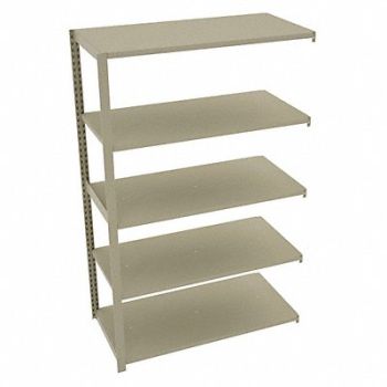 TENNSCO Boltless Shelving 24x78x48in AdOn, 45UW63